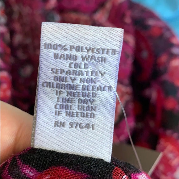 🌟 j jill sugar plum mixed paisley infinity scarf - Picture 5 of 5